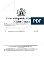 NG Government Gazette Supplement Dated 2019 05 08 No 70