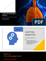 Chapter 11 Gas Exchange in Humans 23-24