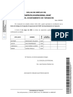 Otros Bolsa de Empleo Terapeuta Ocupacional 03052021