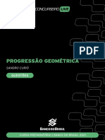 Material de Aula - Matemática - Sandro Curió - Live 11 - Progressões Geométricas - Questões Comentadas