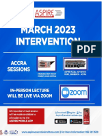 Aspire March 2023 Psaf Intervention - 04-03-2023