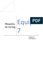 Maquina de Turing