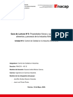 Informe Guía de Lectura N°3 PAHC19 - Sección 