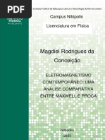 Eletromagnetismo Contemporâneo: Uma Análise Entre Máxwell e Proca