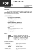 PHP Developer Resume