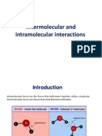 (Lec4) Intermolecular and Intramolecular Interactions