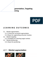 CHAPTER 3 - Market Segmentation, Targeting and Positioning - Mac2023