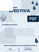 Precipitación Efectiva