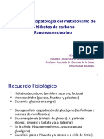 Tema 24. Fisiopatología Del Metabolimso de Los Hidratos de Carbono. Páncrea Endocrino