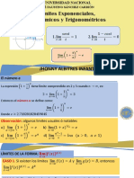 Clase 03 - Limites Exp. y Log. Trigonometricos