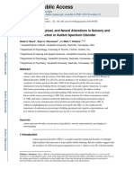 Behavioral, Perceptual, and Neural Alterations in Sensory and Multisensory Function in Autism Spectrum Disorder