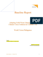 Baseline Report - Solid Waste 