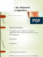 Exame Físico Do Abdomen e Sistema Digestivo