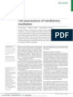 The Neuroscience of Mindfulness Meditation