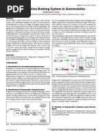 Regenerative Braking System in Automobil