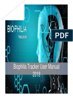 ISHA Biophilia Tracker Use ManualTraining