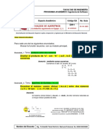 Seguimiento Analisis - Algoritmos 2 - 1