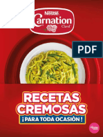 Recetas Cremosas para Toda Ocasion