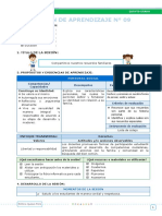 Sesiones de Aprendizaje - EDA III Semana 2 - Editora Quipus Perú