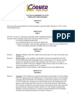 YOuth B - Laws Operating - Procedures