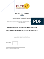 TCC - Aleitamento Materno e Os Fatores Que o Interferem Na Fase Inicial