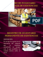 Registro de Inventario Permanente