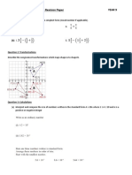 PTM Revision Paper Y9 - Part 1