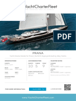 Prana Yacht Charter Printable