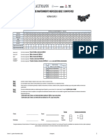 Información de Mantenimiento O 500 R RS-RSD