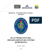 Plan Operativo Centro QX 2021