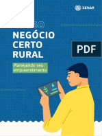 Negócio Certo Rural Planejando Seu Empreendimento - Apostila - M01 - v6