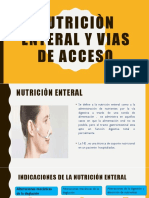 Vias de Acceso Enteral Clase Dia 27 de Setiembre