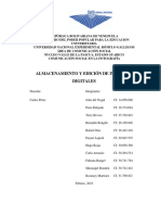 Trabajo Sobre El Almacenamiento y Edicion de La Imagen Digital