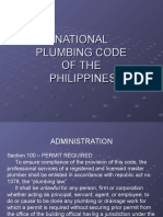 National Plumbing Code 1