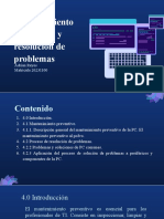 Mantenimiento Preventivo y Resolución de Problemas