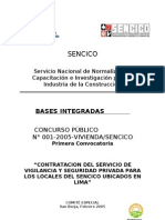 CP 1 2005 Sencico Bases Integradas Sencico