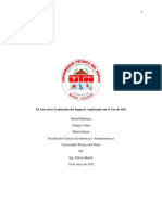 Informe - El Aire en La Evaluación Del Impacto Ambiental Con El Uso de GIS