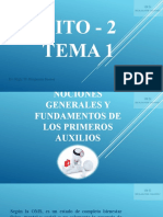 Nociones Generales y Fundamentos de Los Primeros Auxilios