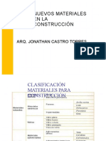 Nuevos Materiales en La Construccion Presentacion JCT