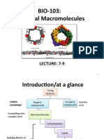 Biological Macromolecules