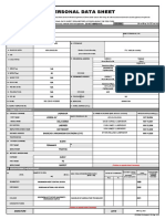 CS Form No. 212 Personal Data Sheet Revised