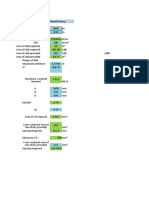 Combined Footing Excel Sheet