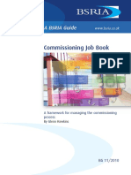 Commissioning Job Book - A Framework For Managing The Commissioning Process - Sample