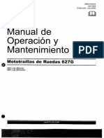 MANUAL SEGURIDAD Mototrailla 627G CATERPILLAR