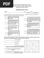 Examen Formacion-Primer Grado