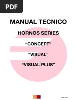 Manual Tecnico Hornos COE, VE, VPE