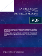 La Intervención Social y Sus Principales Modelos