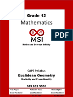 Similarity and Proportionality Revision Booklet