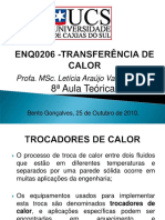 Enq0206 - Transferência de Calor 8