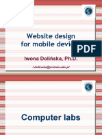 Introduction To Computer Labs Website Design For Mobile Devices